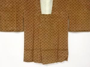 抽象花模様道行コート
